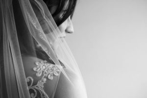 Bride with Ivory Veil Wedding Portrait | Tampa Wedding Photographer Marc Edwards Photographs