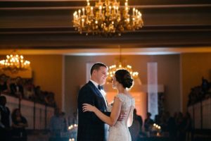 Bride and Groom First Dance Wedding Portrait | St. Petersburg Wedding Venue The Don CeSar | Tampa Bay Wedding Photographer Jonathan Fanning Studio and Gallery