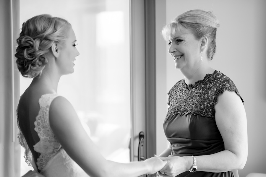 Mother of the Bride and Bride Wedding Day Portrait | Tampa Bay Wedding Photographer Andi Diamond Photography