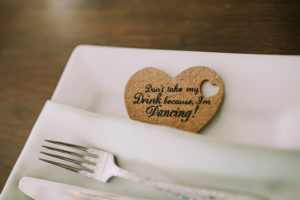 Wedding Reception Drink Place Card Holder Decor | Sarasota Wedding Planner Jennifer Matteo Event Planning