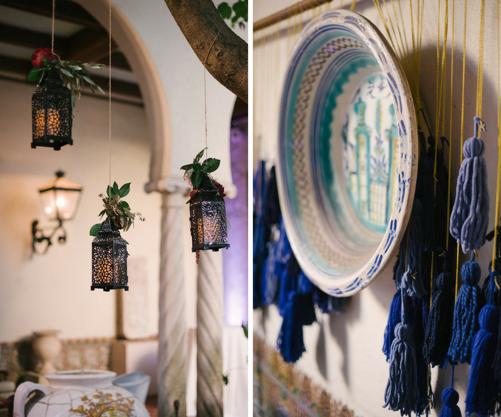 Florida Outdoor Bohemian Modern Museum Wedding Reception with Vintage Decor