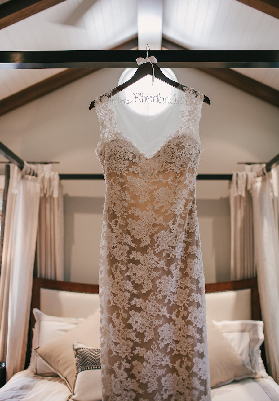 Lace Sweetheart Wedding Dress by Reem Acra from Sarasota Bridal Shop Calvet Couture Bridal (formerly Blush Bridal Sarasota)