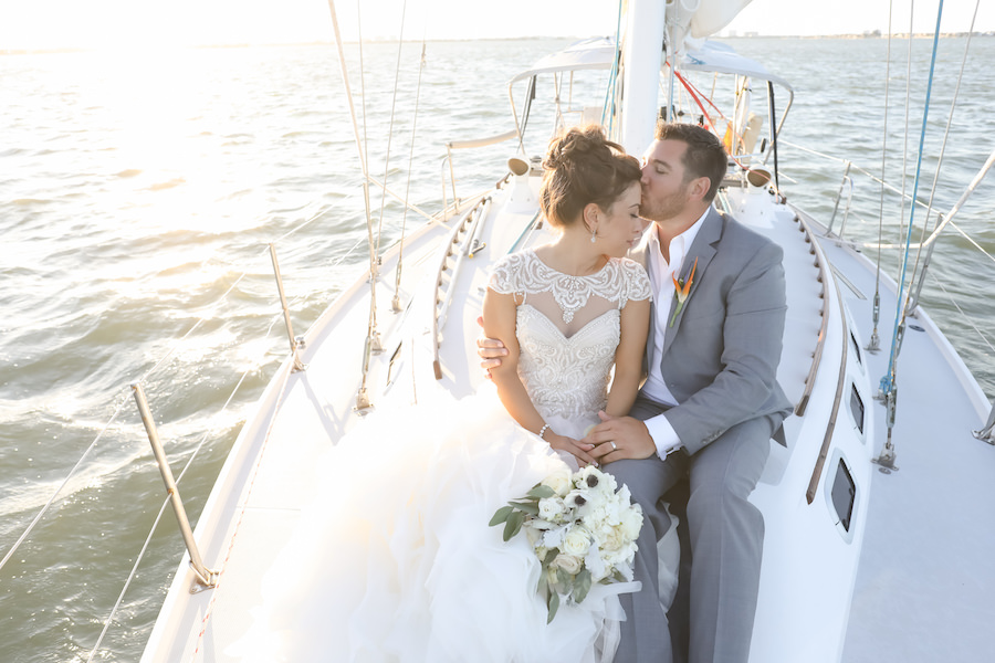 Waterfront Nautical Glam St. Pete Wedding | Isla Del Sol Yacht & Country Club