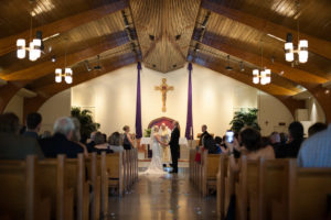 Traditional Wedding Ceremony Portrait At Corpus Christi Catholic Church, Temple Terrace Fl - Marry Me Tampa Bay | Most Trusted Wedding Vendor Search And Real Wedding Inspiration Site