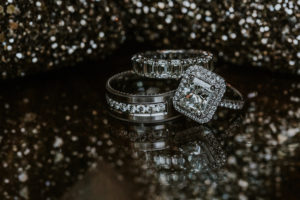Wedding Band Rings and Engagement Ring