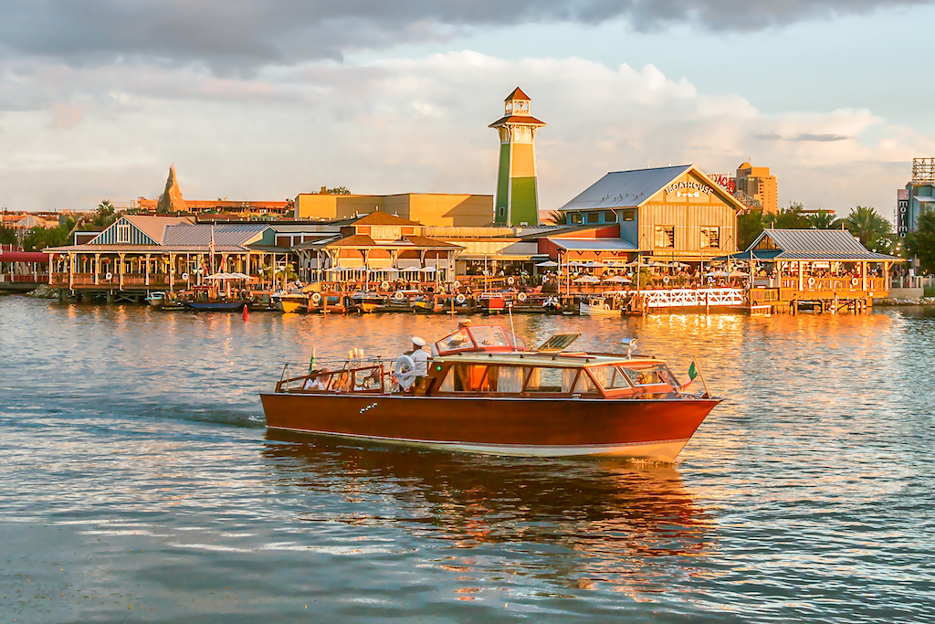 The Boathouse Private Boat Rental | Disney Springs River Tour | Venezia Water Taxi