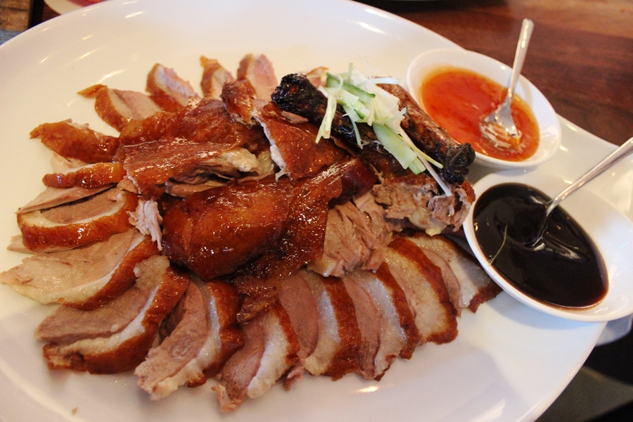 Peking Duck and Sauces - Morimoto Asia Disney Springs Orlando