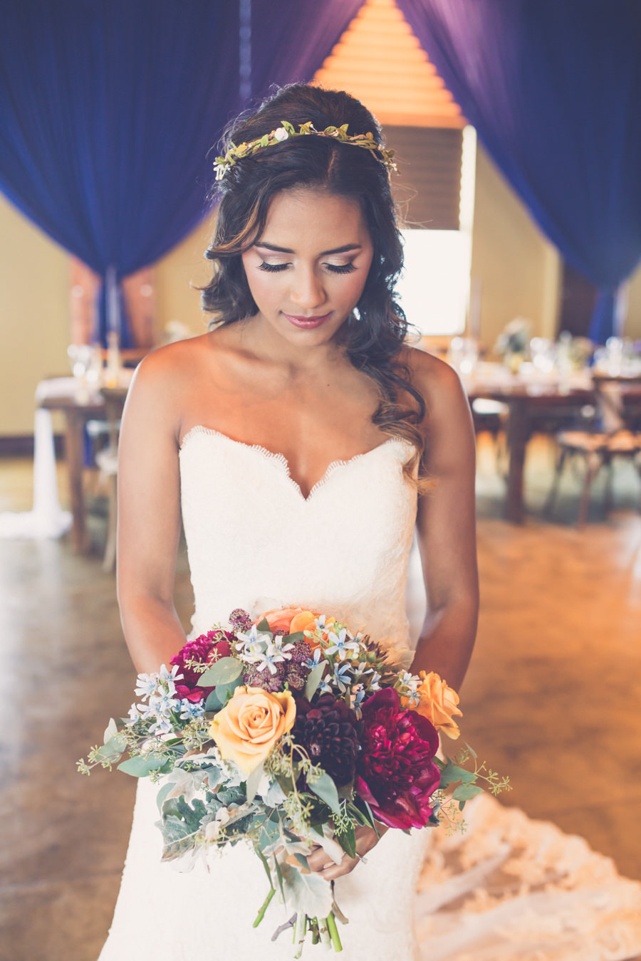 small flower crown headband