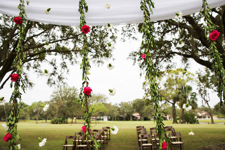 Romantic Modern Pink And White Wedding Countryside Country Club