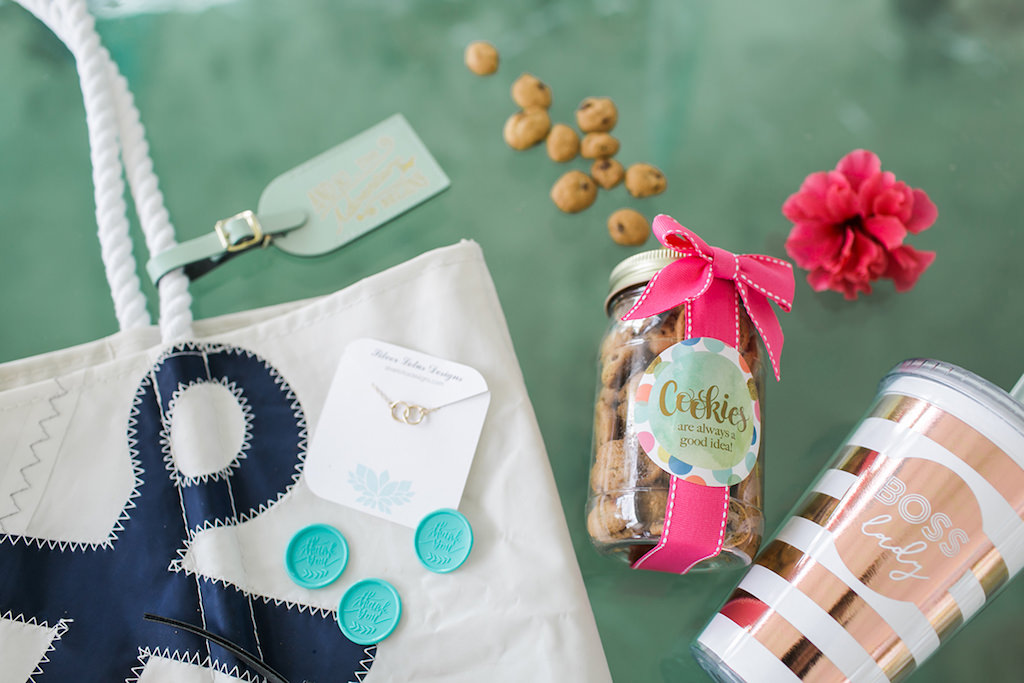 Nautical Bridal Wedding Welcome Gift Bag | Sea Bags | Alexis June Weddings