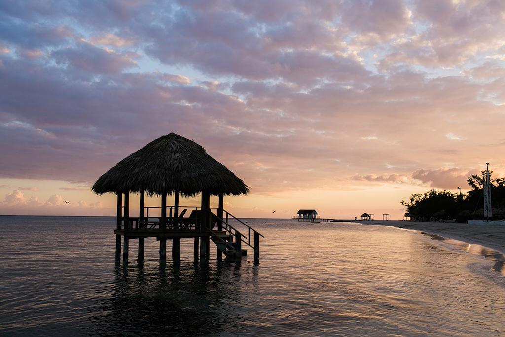 Sandals South Coast Jamaica Destination Caribbean Wedding and Honeymoon Resort Overwater Bungalow | Alexis June Weddings