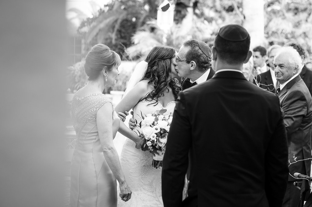 Outdoor Jewish Wedding Ceremony Portrait | St Pete Wedding Photographer Marc Edwards Photographs