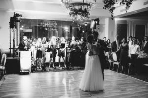 Hotel Ballroom Wedding Reception First Dance Portrait | St Pete Wedding Venue The Birchwood