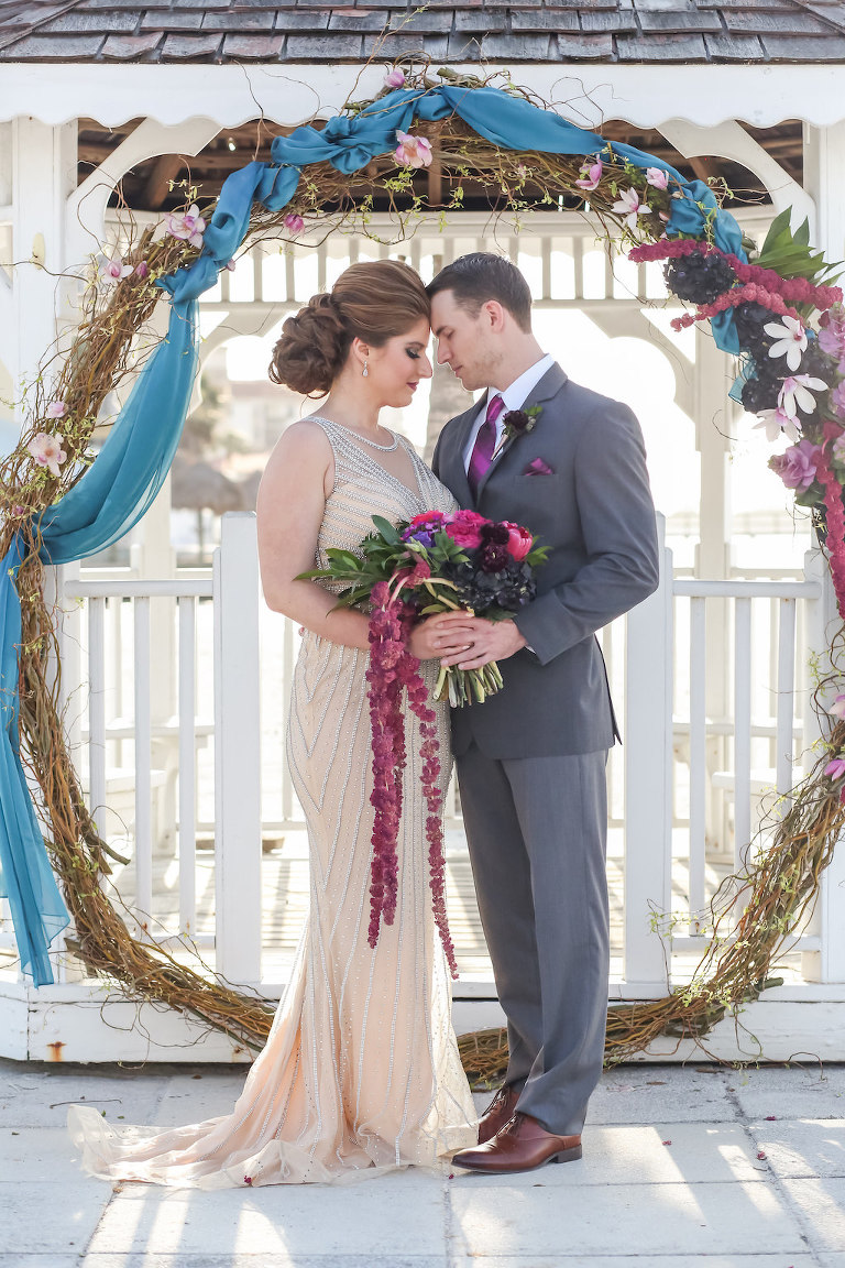 Vibrant Purple and Pink St. Pete Wedding Inspiration