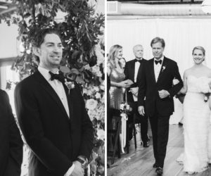 Indoor Industrial Garden Wedding Ceremony Portrait | Tampa Bay Wedding Photographer Ailyn La Torre | Venue The Oxford Exchange