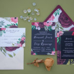 Custom Tampa Bay Wedding Invitations and Stationery | Sarah Bubar Designs