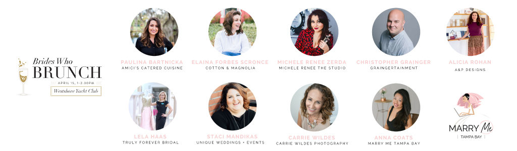 Tampa Bay's Top Wedding Experts | Brides Who Brunch Speaking Panel