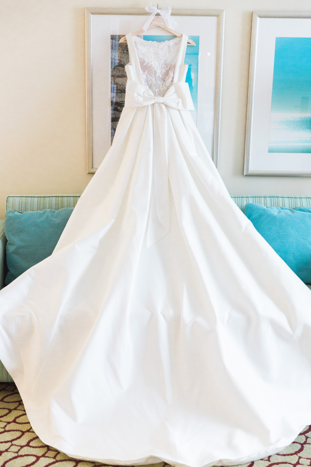 Rosa Clara A Line Wedding Dress on Hanger