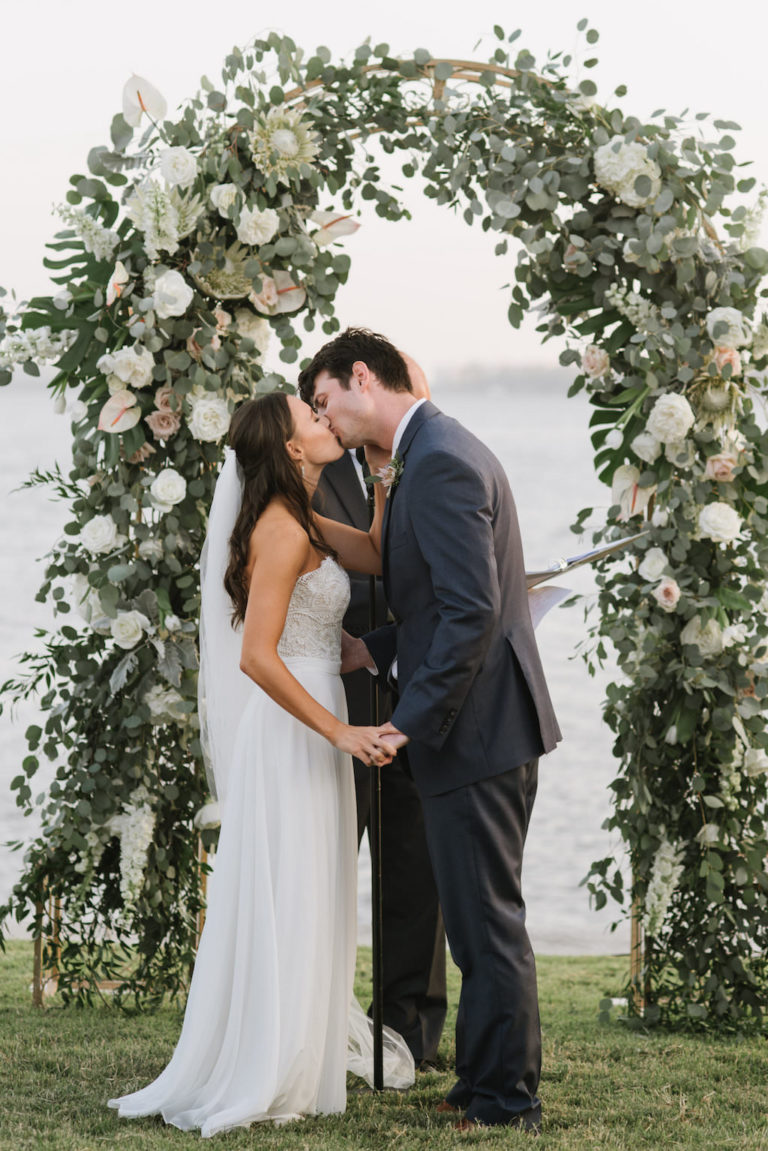 Organic, Waterfront Tented Siesta Key Wedding - Marry Me Tampa Bay ...