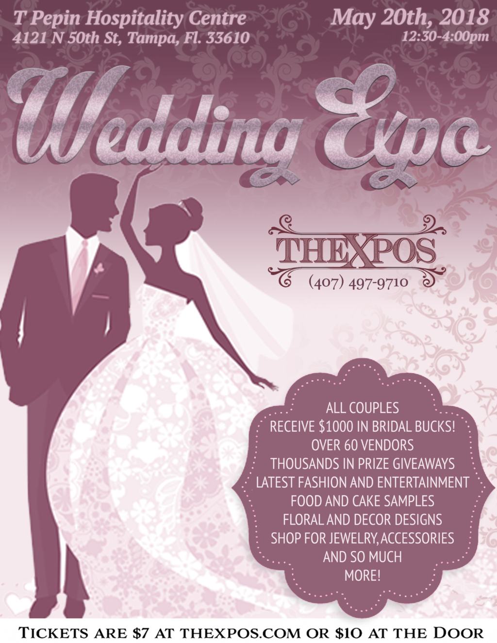TheXpos May 2018 expo flyer