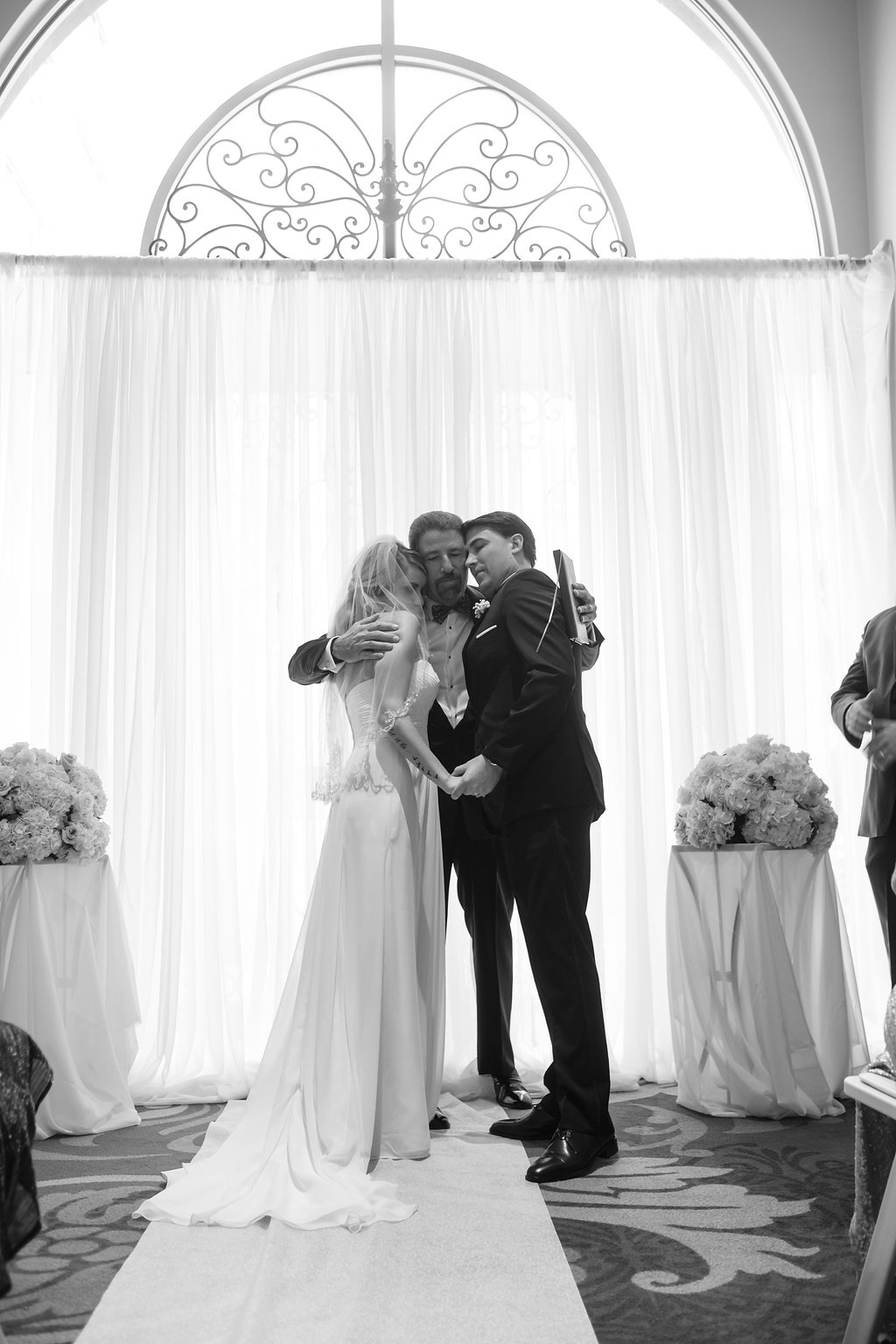 Indoor Hotel Wedding Ceremony Portrait | Hotel Wedding Venue The Tampa Renaissance