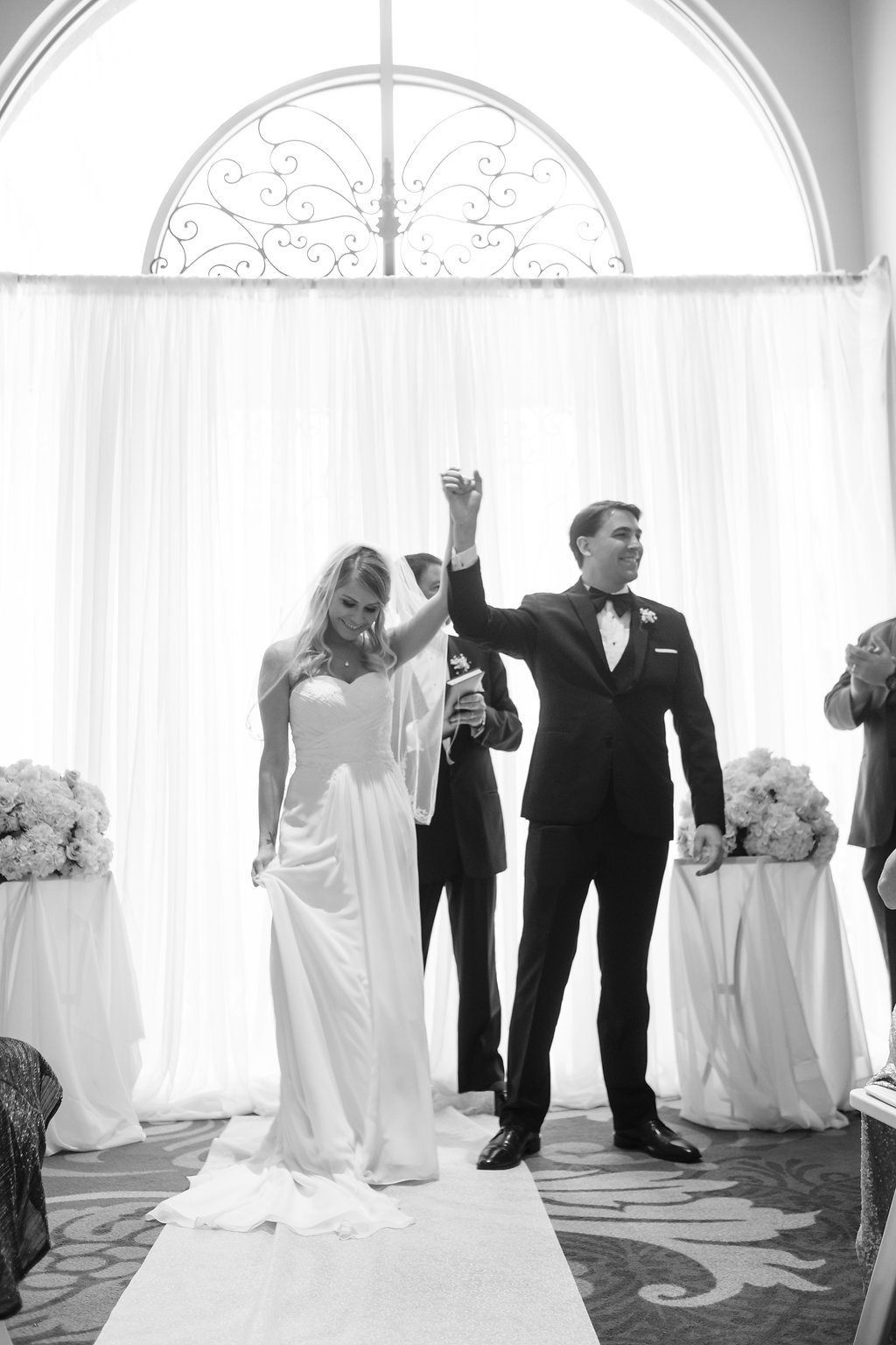 Indoor Hotel Wedding Ceremony Portrait | Hotel Wedding Venue The Tampa Renaissance