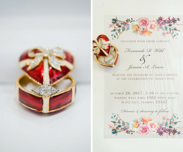 Elegant Rustic Chic Plant City Barn Wedding Wishing Well Barn