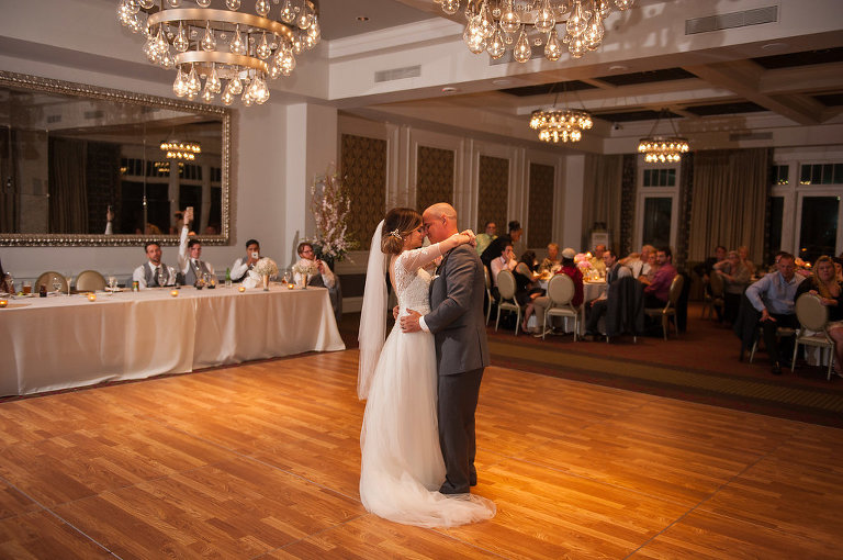 Elegant Blush Pink and Gray Downtown St  Pete  Wedding  