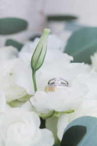 Oval Diamond Engagement Ring and Wedding Band
