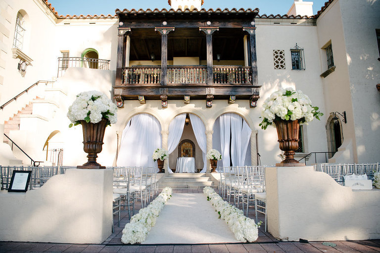 Luxurious Neutral Outdoor Waterfront Sarasota Wedding | Powel Crosley ...