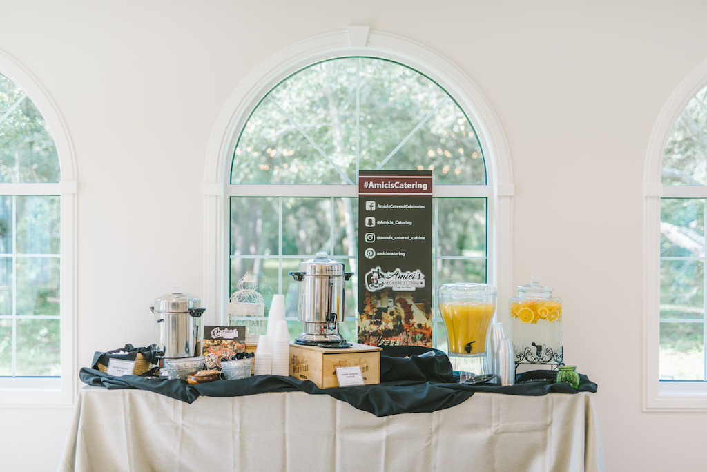 Tampa Wedding Caterer Amicis Catered Cuisine | Clearwater Photographer Kera Photography | Clearwater Beach Wedding Venue Harborside Chapel