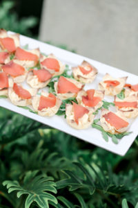Cocktail Hour Passed Hors d'oeuvres/Appetizers | Marry Me Tampa Bay and Isabel O'Neil Bridal Fashion Runway Show 2018 | Tampa Wedding Photographer Lifelong Photography Studios (41)