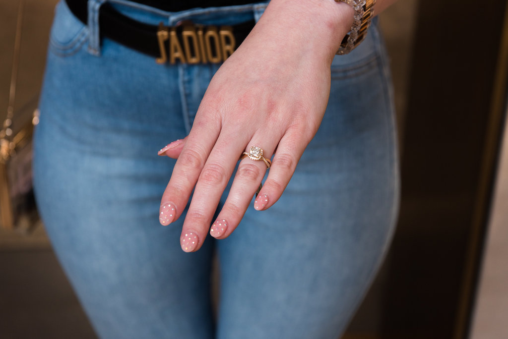 David Yurman International Plaza Wedding Engagement Ring Bridal Jewelry Show | Caroline & Evan Photography (14)