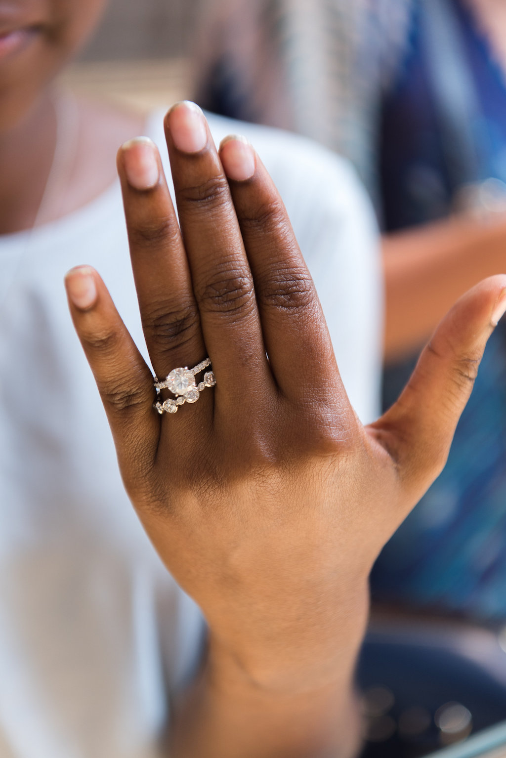 David Yurman International Plaza Wedding Engagement Ring Bridal Jewelry Show | Caroline & Evan Photography (12)