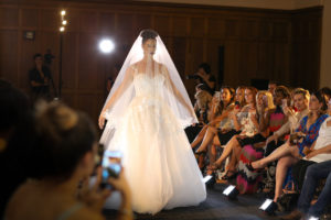 Creative Under Veil Bridal Portrait, Ballgown Chiffon Sweetheart Wedding Dress | Hair and Makeup Michele Renee the Studio | Marry Me Tampa Bay and Isabel O'Neil Bridal Fashion Runway Show 2018 | Tampa Wedding Photographer Lifelong Photography Studios