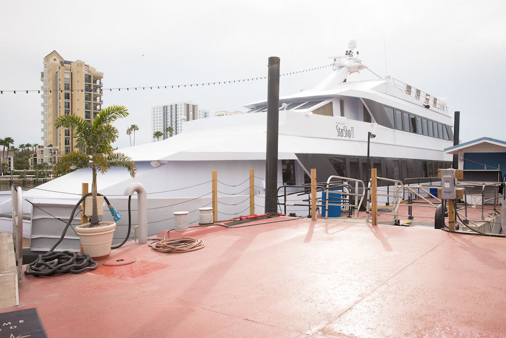 Downtown Tampa Waterfront Wedding Venue Yacht Starship
