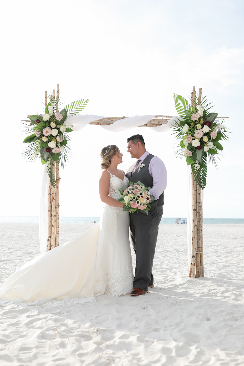 Tropical Destination Florida Wedding Hilton Clearwater Beach