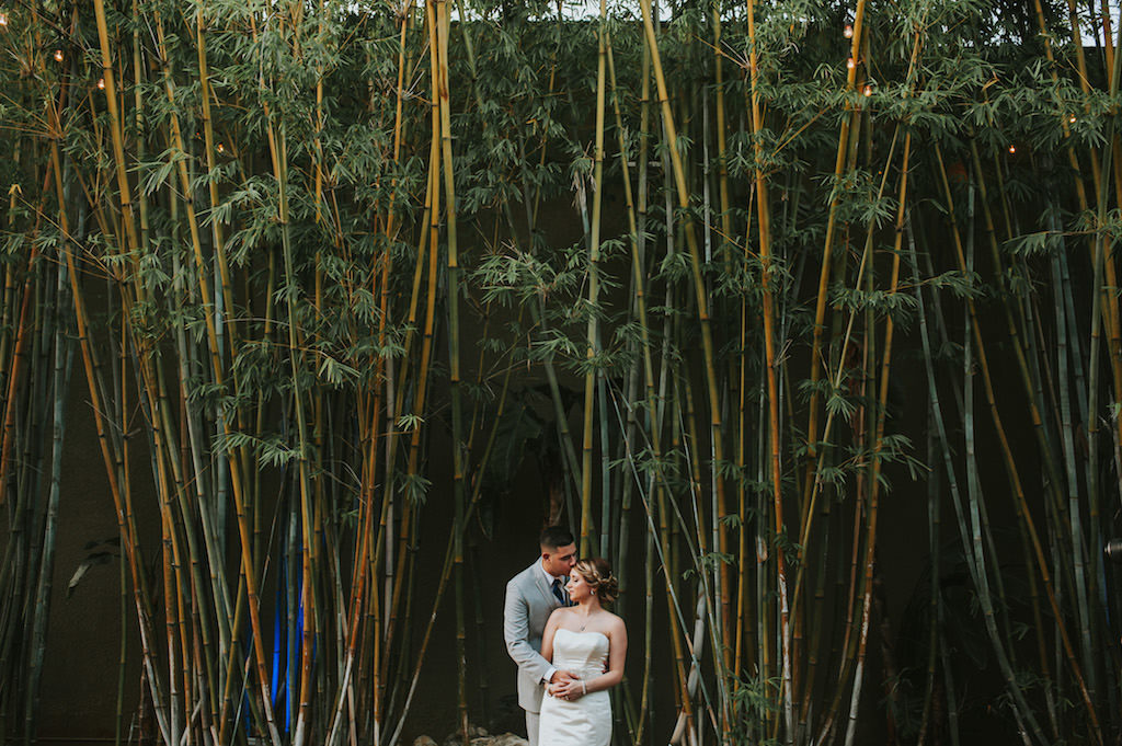 Blue and White Outdoor Downtown St. Pete Wedding | NOVA 535