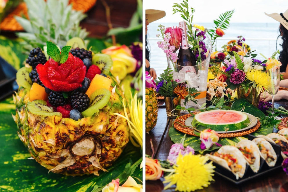 Tropical Inspired Tampa Bay Bachelorette Pool Party | WTR at The