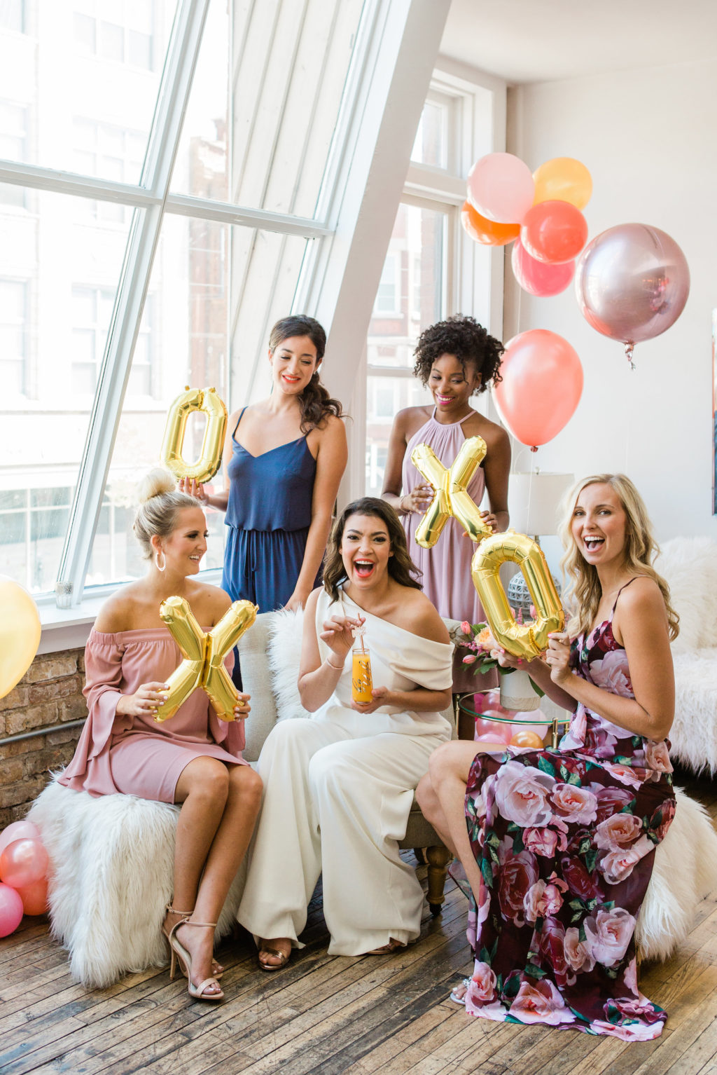 Davids Bridal bridesmaid shower inspiration Photography by Lauryn 01