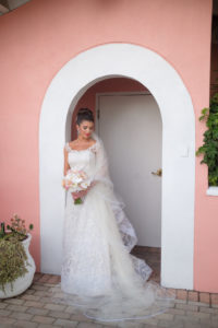 Bridal Wedding Portrait, Oscar De La Renta Wedding Dress | St. Pete Wedding Photographer Marc Edwards Photographs