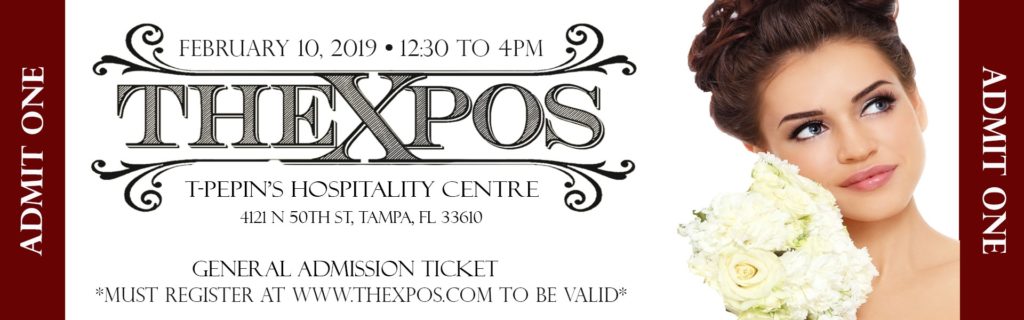 The Expos Tampa Bridal Show February 2019 | T Pepin Hospitality Centre