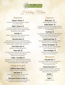Christmas Dinner 2018 in Downtown St. Pete at The Birchwood