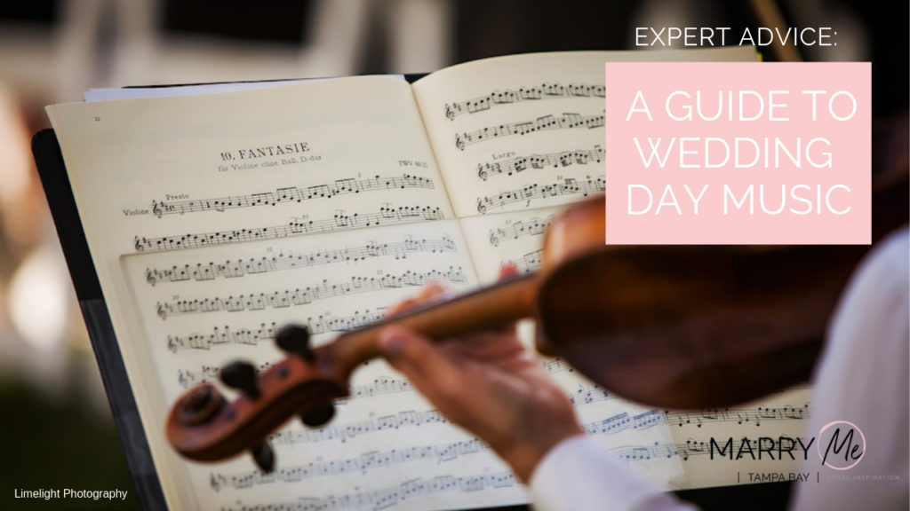 Expert Advice: A Guide to Wedding Day Music