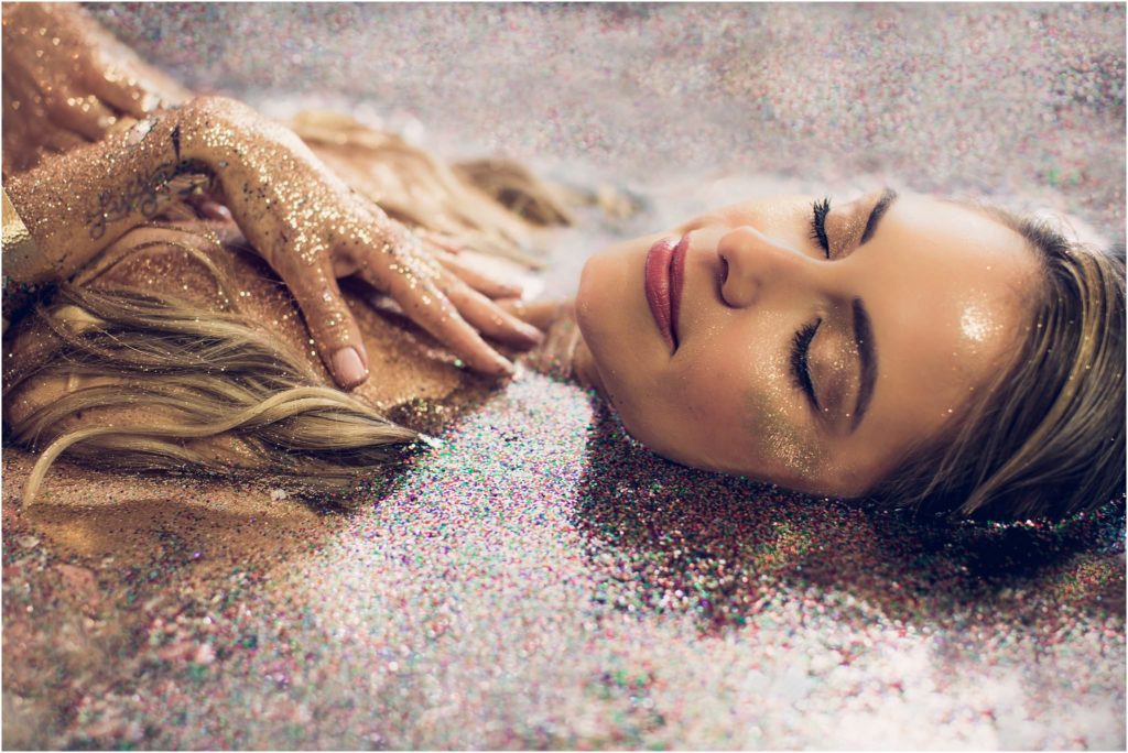 Tampa Bay Glitter Boudoir Photographer | Luxe Light Photography