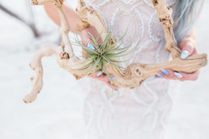 Florida Bride Holding Birchwood | Tampa Bay Wedding Planner UNIQUE Weddings and Events