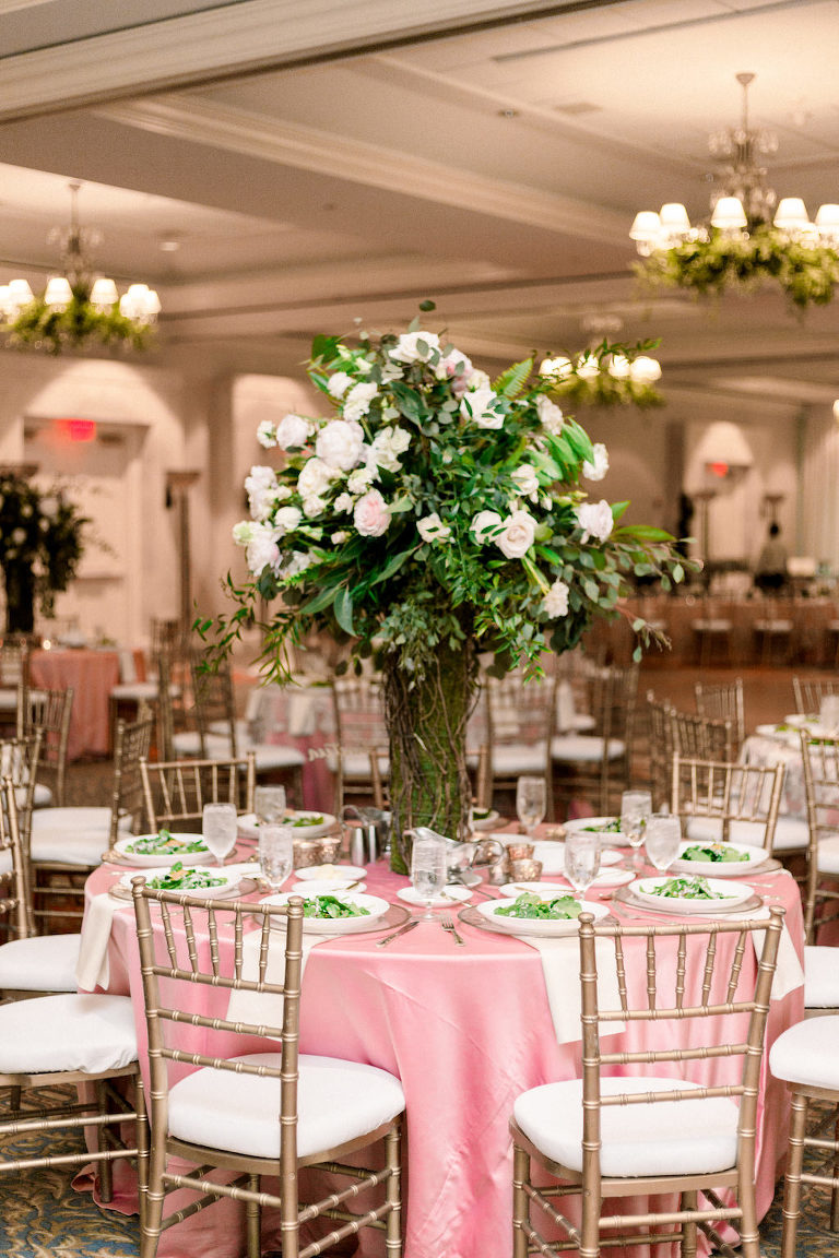 Romantic Garden Inspired Downtown Tampa Wedding Marriott Waterside