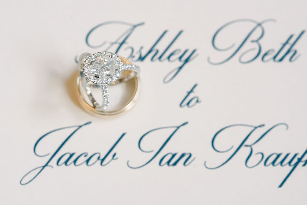 Oval Diamond Engagement Ring with Halo, Bride Diamond Wedding Ring, Yellow Gold Groom Wedding Ring Portrait