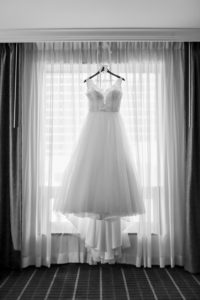 Lace and Illusion Bodice with Straps and Ballgown Skirt Wedding Dress | Tampa Bay Wedding Photographer Lifelong Photography Studio