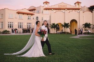 Fenway Hotel Lawn Wedding Ceremony | Tampa Bay Waterfront Historic Wedding Venue